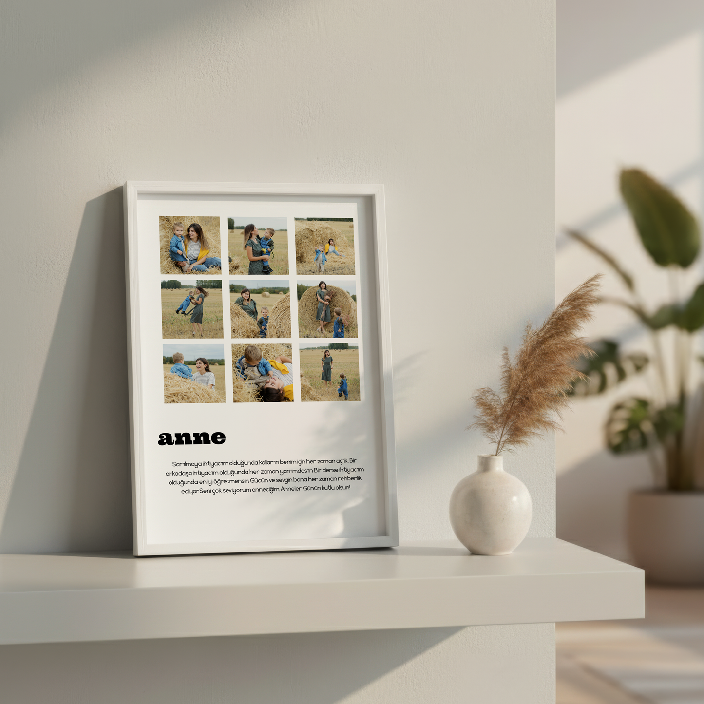 Anne Yazılı Poster Tablosu